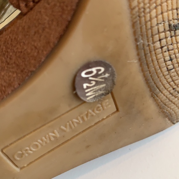 Crown Vintage Back Zip Sandals - Picture 5 of 7